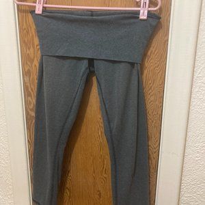 Lululemon Capri Leggings with rolldown waist size 4